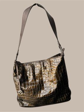 Brighton beautiful green Cher Bag in EUC